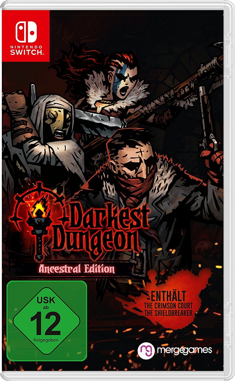 Darkest Dungeon: Ancestral Edition Switch PS4 Box