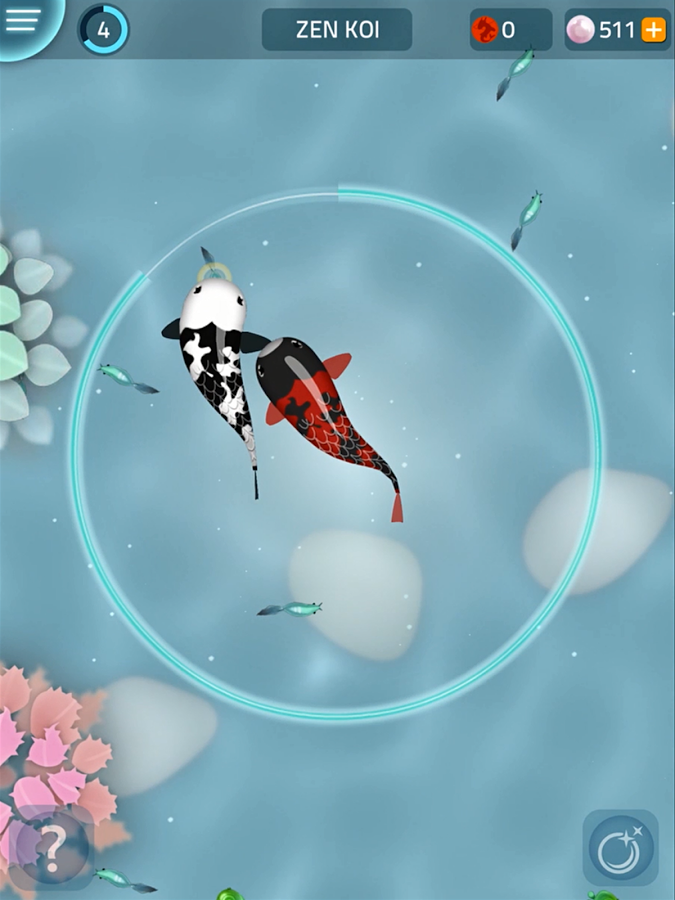 zen koi ios game relax