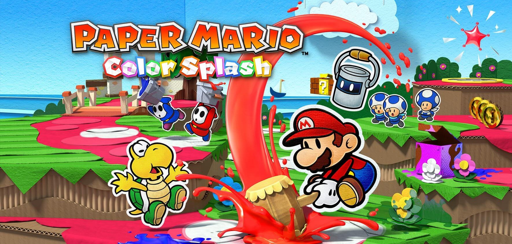 E3 2016 Nintendo stellt ﻿Super Mario Color Splash vor Beyond Pixels