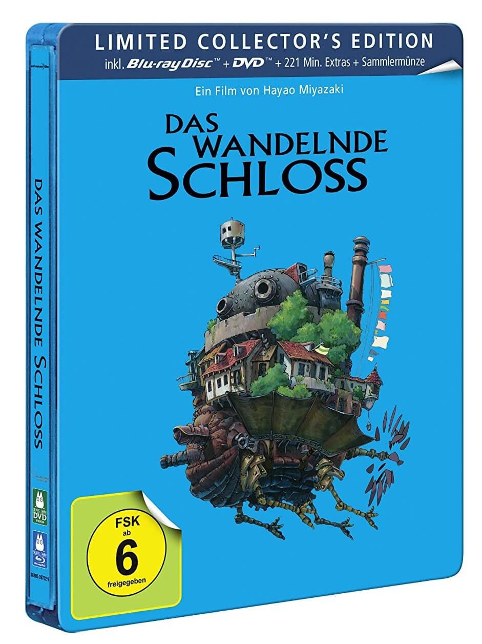 Das wandelnde Schloss Steelbook