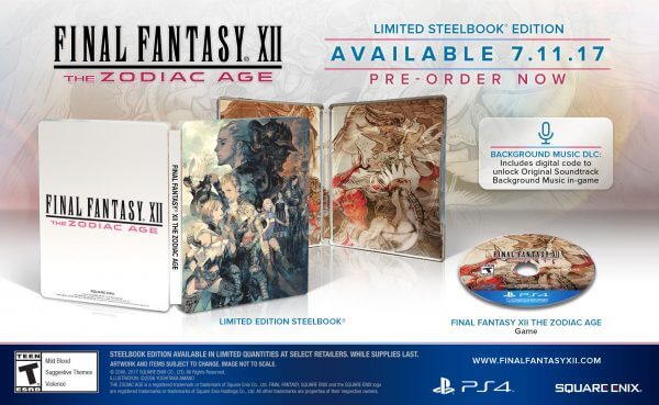 final fantasy 12 the zodiac age collector's edition