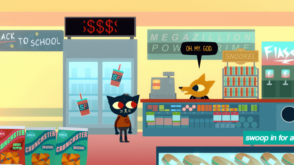 night in the woods