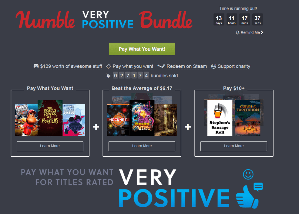 humble very positive bundle