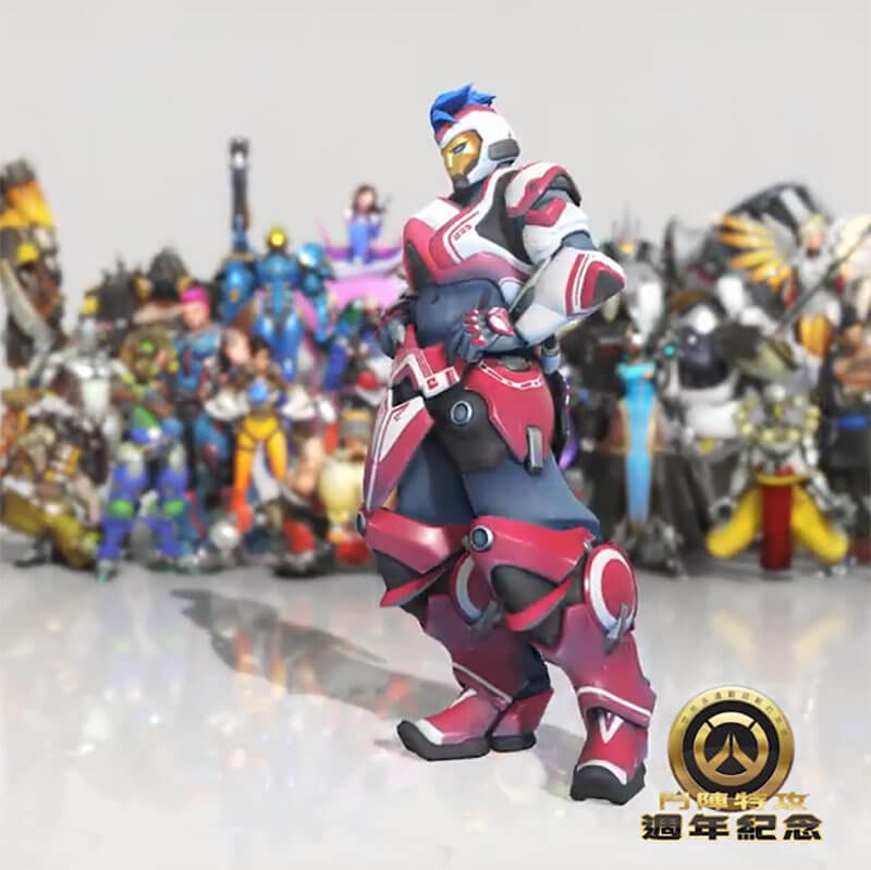 overwatch anniversary event skin