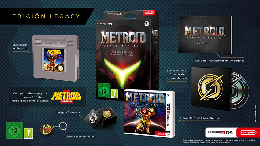 Metroid Samus Return Collector's Edition