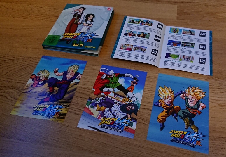 Dragonball Z Kai Box 7 Extras