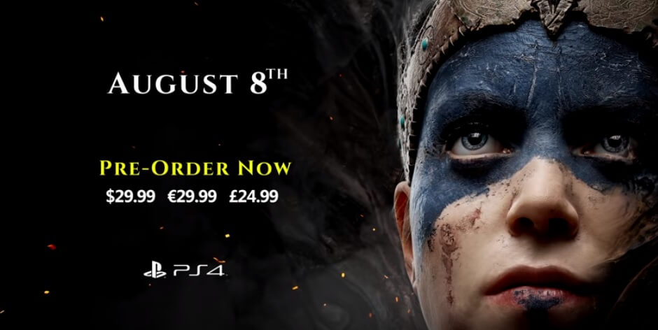 Hellblade: Senua's Sacrifice Release Termin Preis