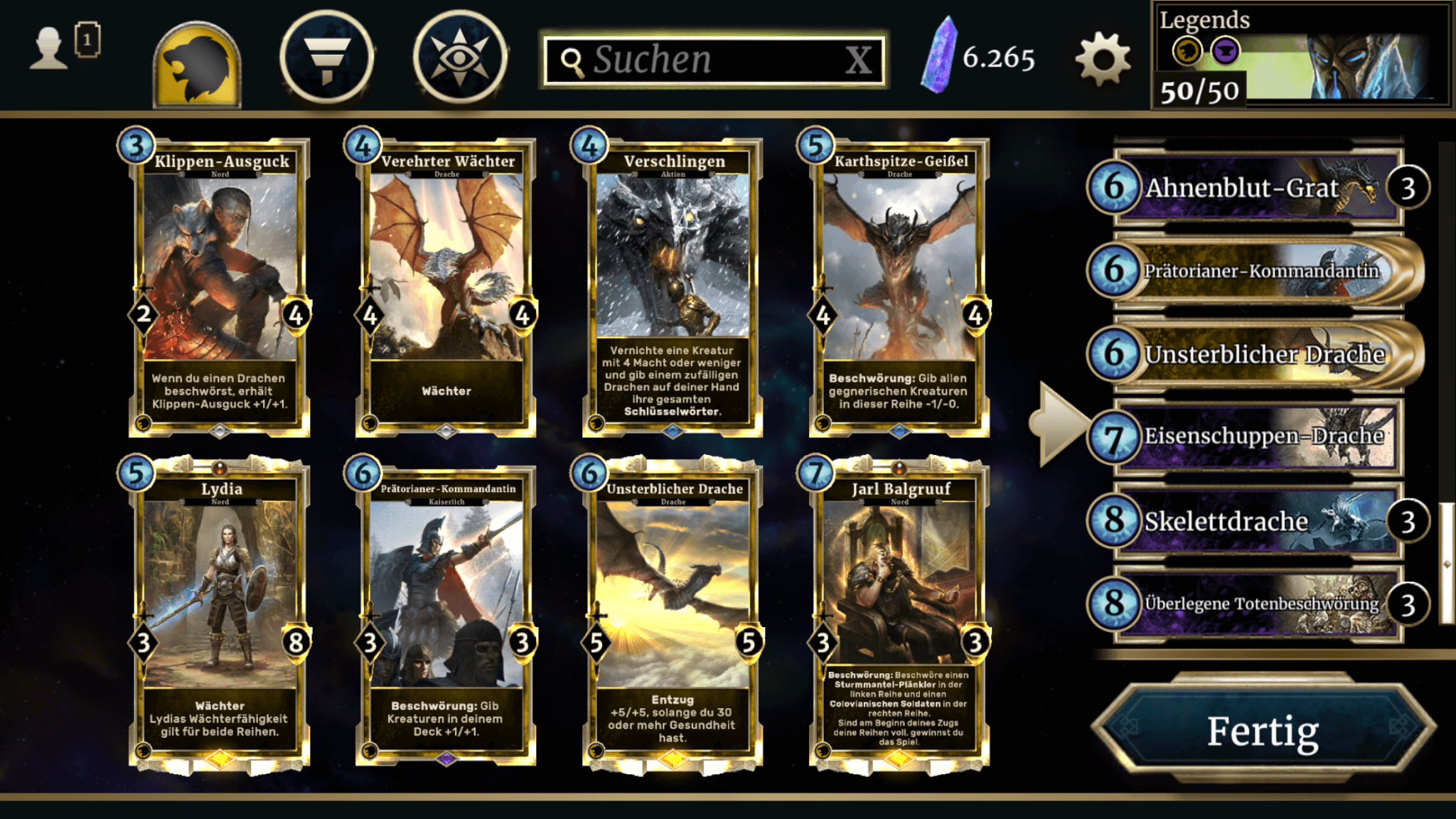 Elder Scrolls Legends Mobile Smartphone Screenshot