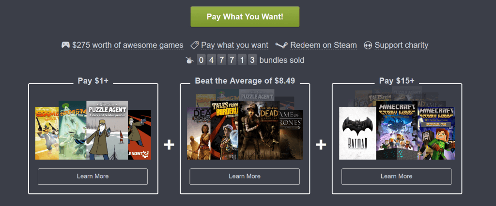 humble telltale bundle