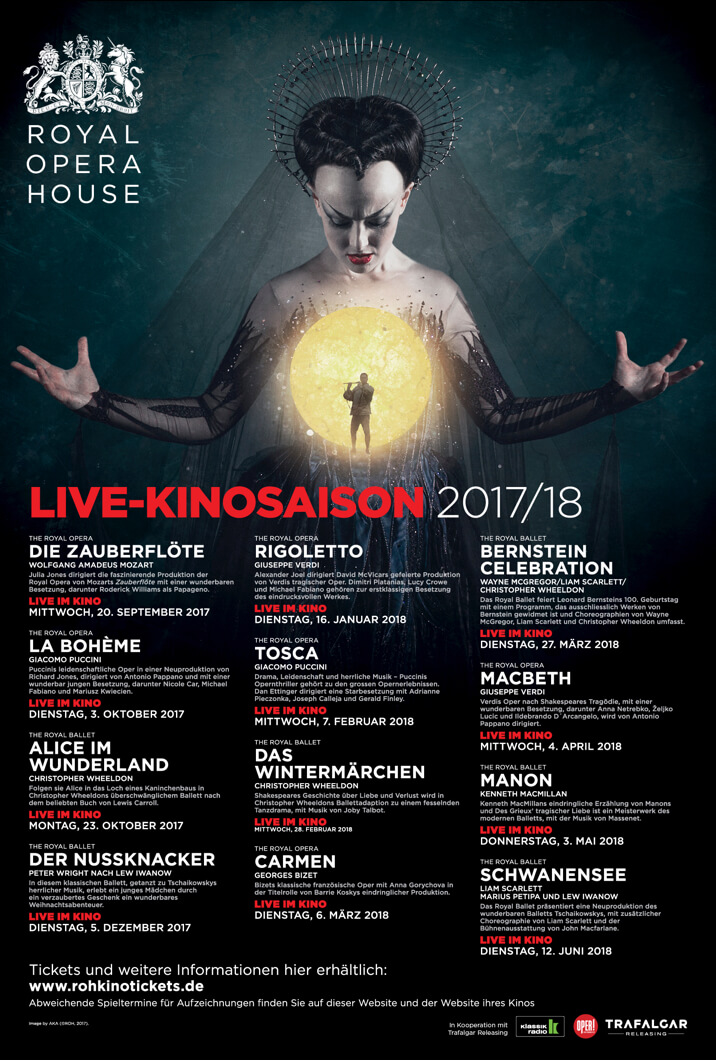 Live-Kinosaison 2017/18