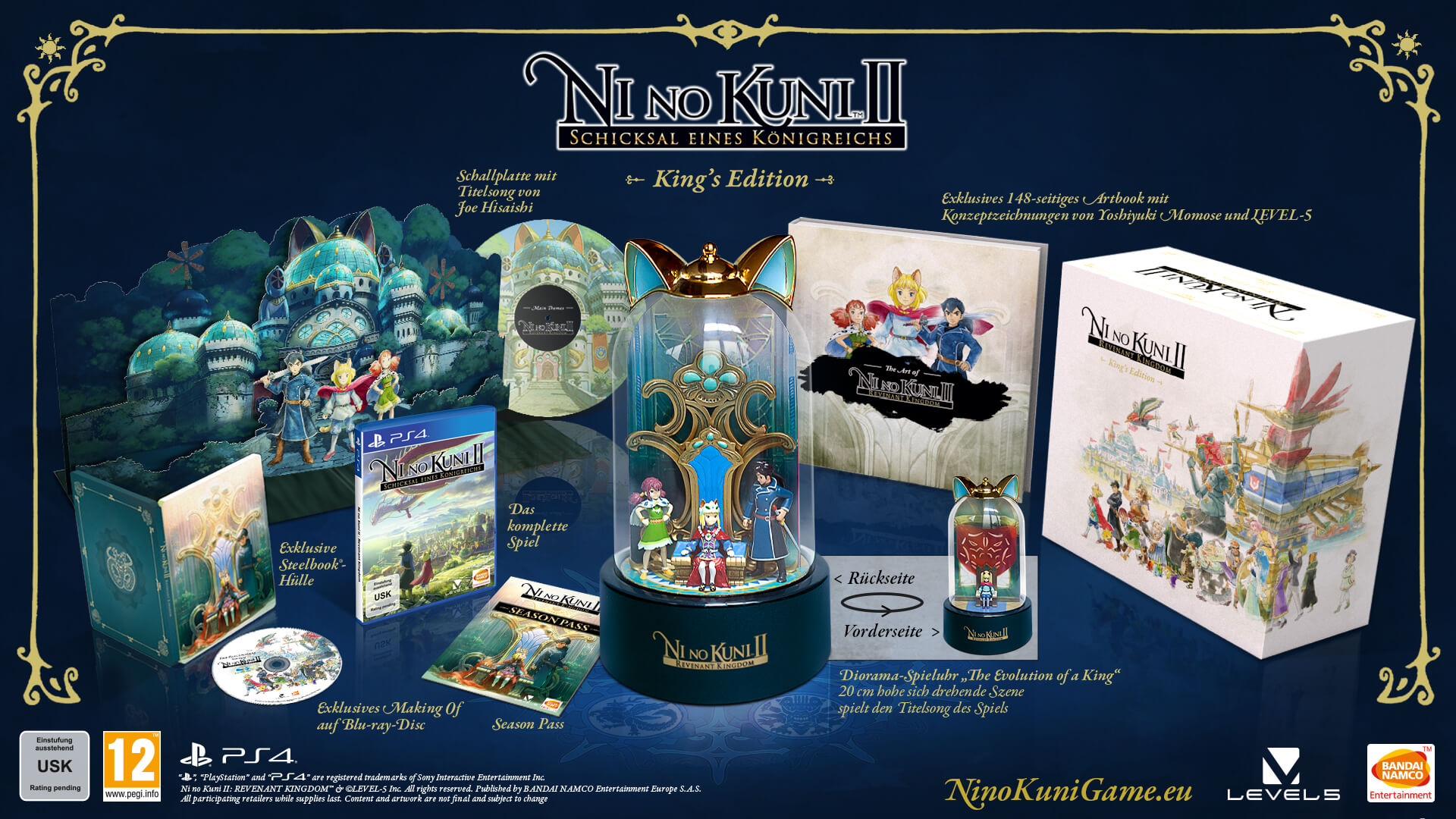 Ni No Kuni 2 Collector's Editions