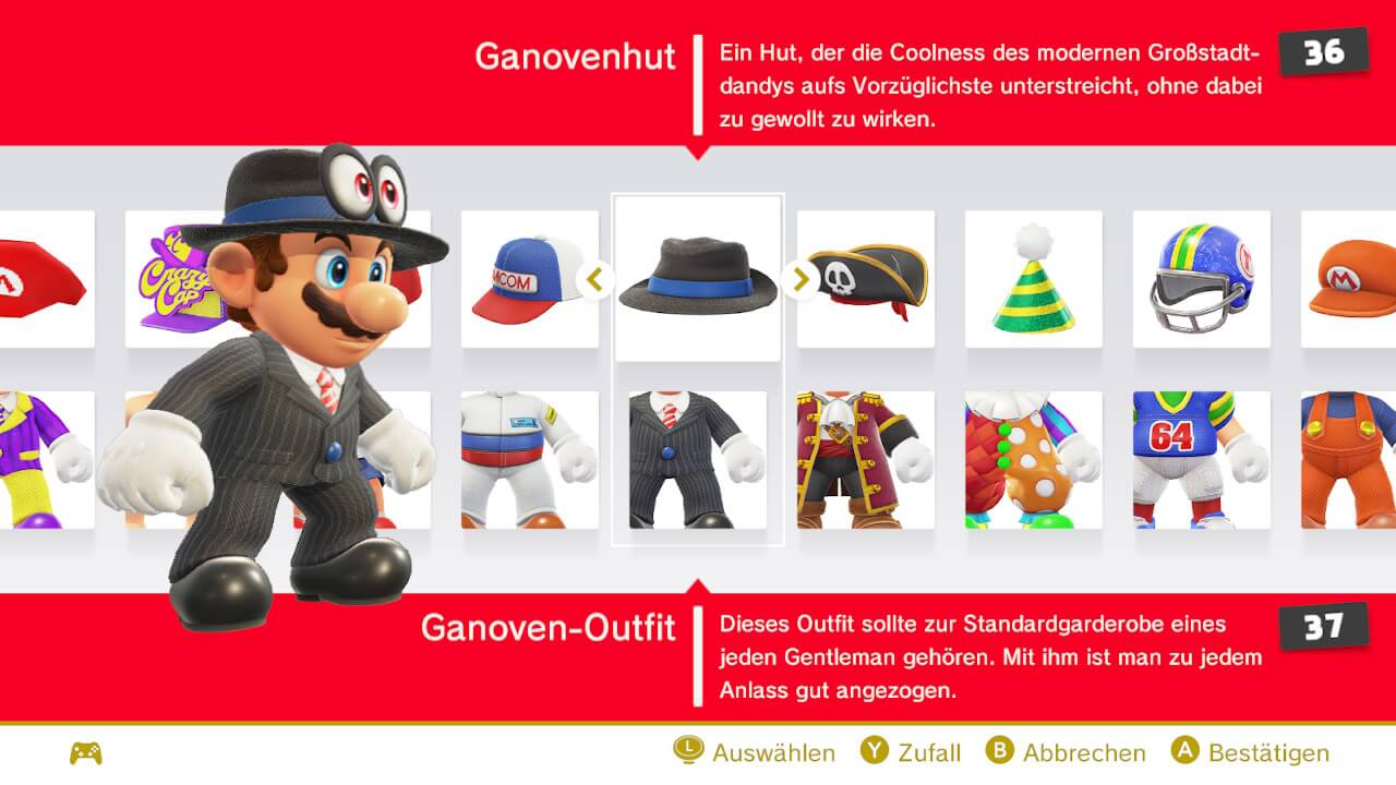 Super Mario Odyssey Mafioso