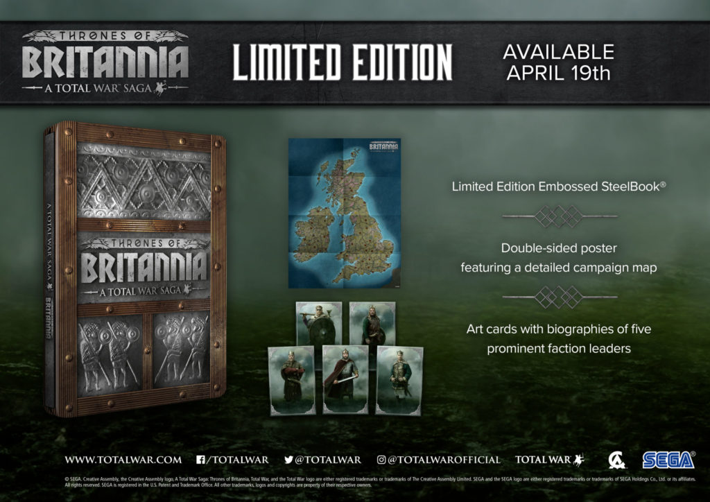 limited edition thrones of britannia