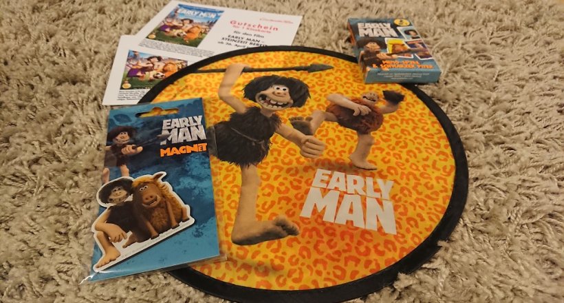 Early Man Gewinnspiel Freikarten Goodies