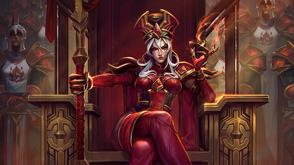 Heroes of the Storm Sally Weißsträhne Whitemane