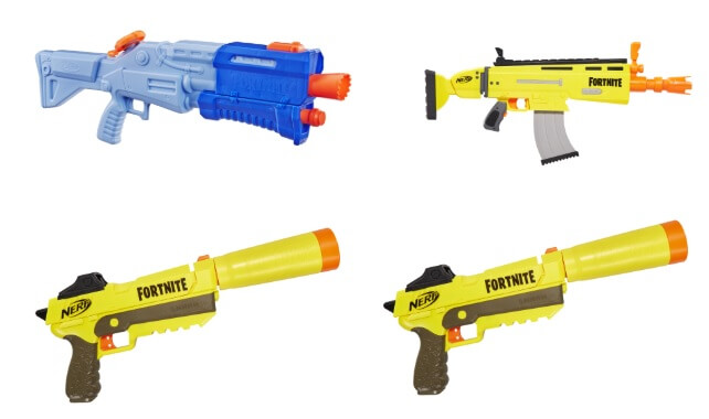 Nerf Fortnite Super Soaker Line-up