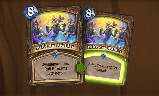 Wie funktioniert das Hearthstone Zwillingszauber Schlüsselwort