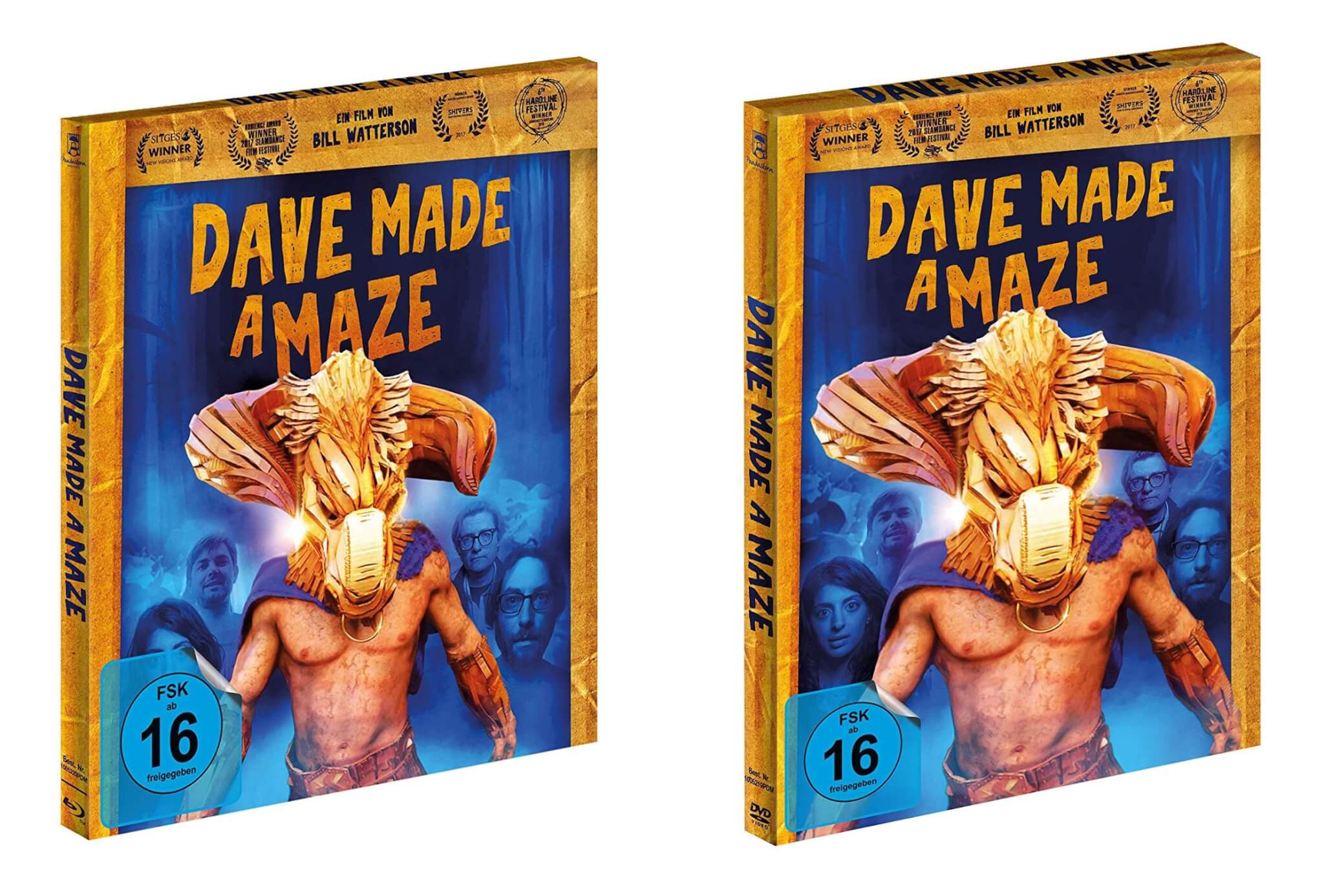 Dave Made a Maze DVD Bluray Gewinnspiel