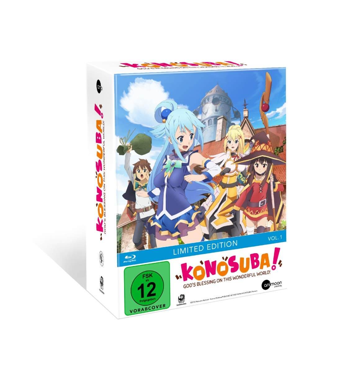 Schenkt man dem Onlinehändler Amazon Glauben, so ist der zuletzt für Oktober geplante KonoSuba Vol. 1 Releasetermin endgültig fixiert.