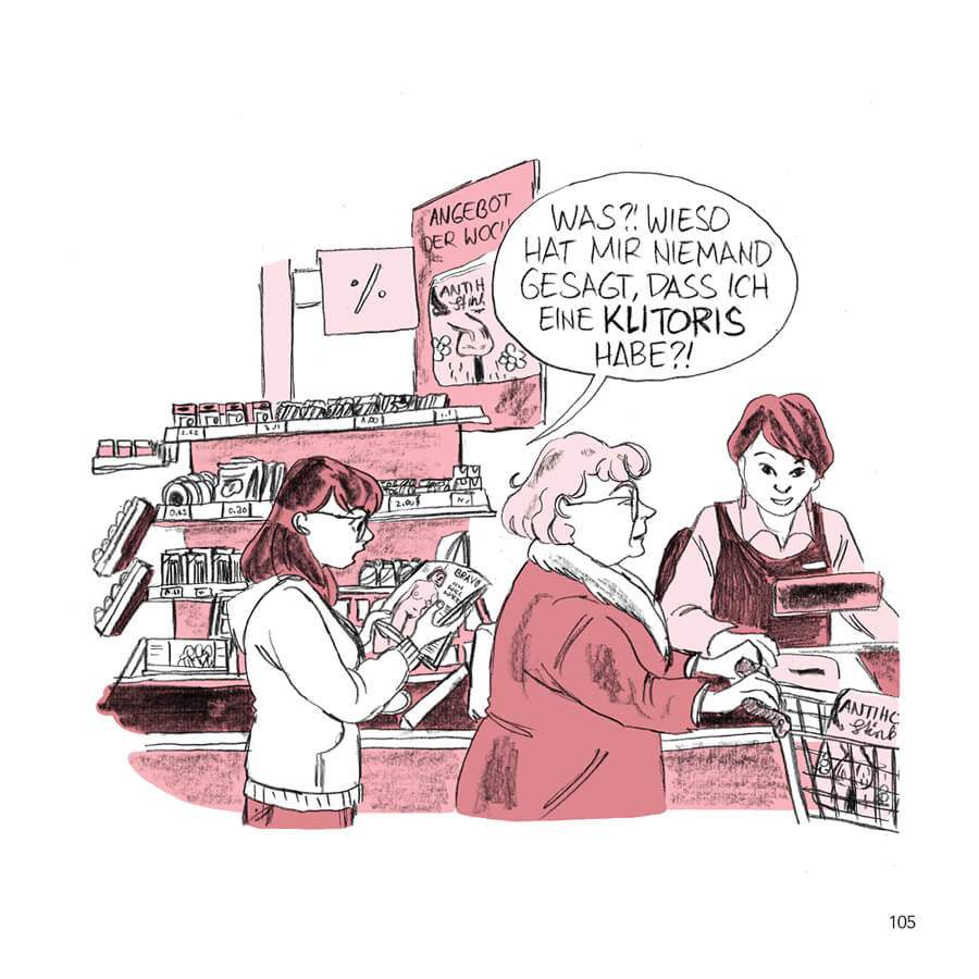 Girlsplaining: Katja entdeckt ihre Klitoris im Supermarkt