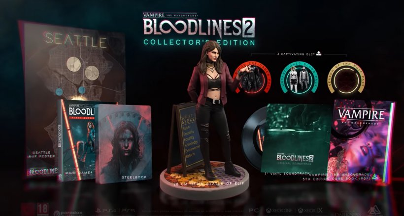 Vampire: The Masquerade – Bloodlines 2 Collector‘s Edition