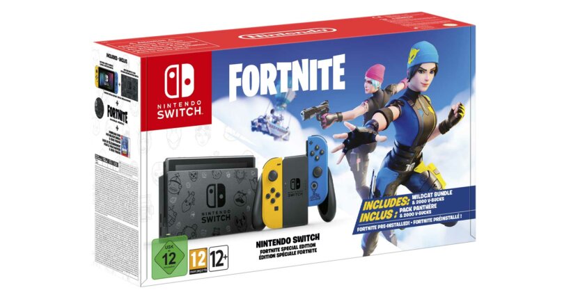 Switch Fortnite Bundle 2020