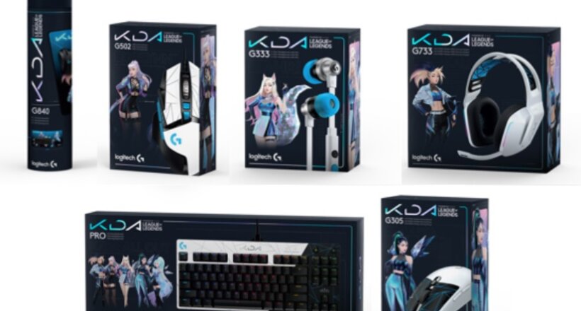 Legends x Logitech G K/DA