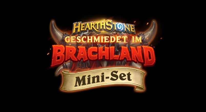 Hearthstone Geschmiedet im Brachland Mini-Set