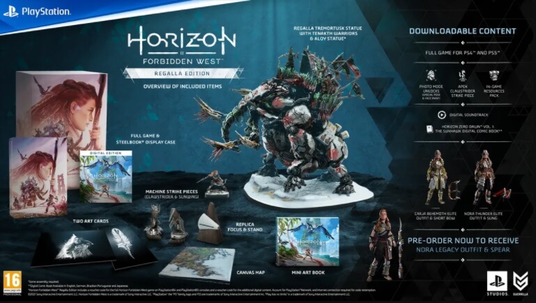 Horizon Forbidden West Regalla Edition