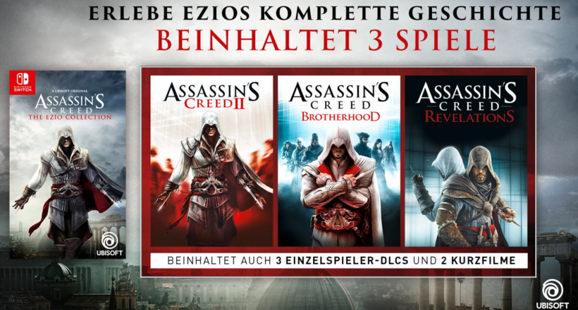 Assassin’s Creed: The Ezio Collection Switch