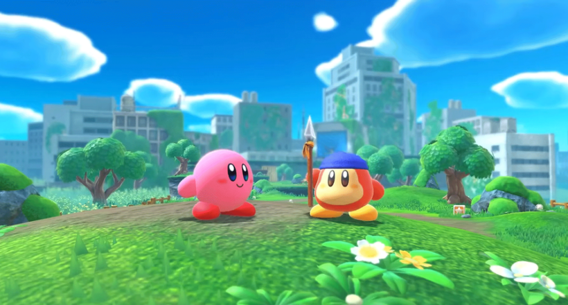 Kirby und das - Land vergessene Pixels Beyond
