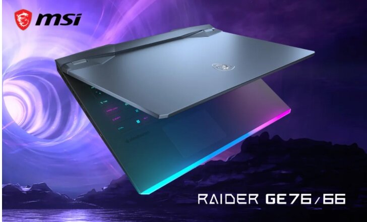 CES 2022 MSI Raider GE76