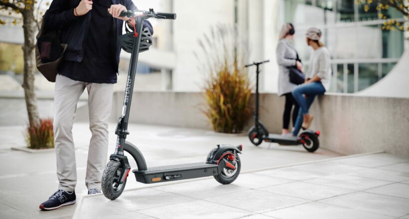 E-Scootern Sharp EM-KS1 und EM-KS2