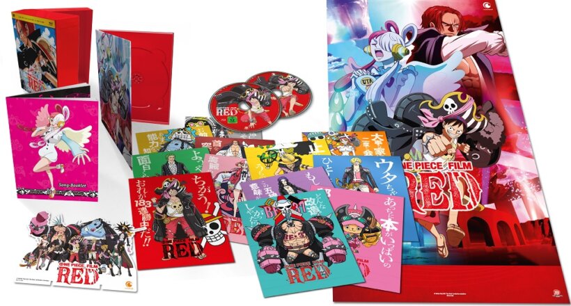 Inhalt der One Piece Red Collector's Edition