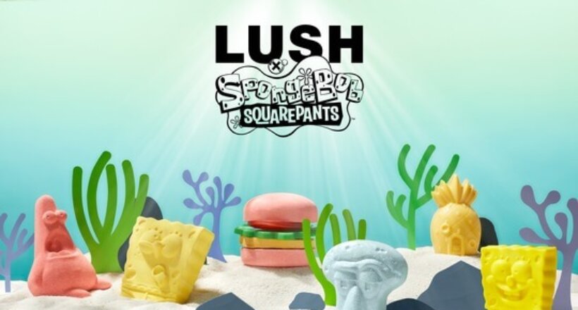 Lush x Spongebob