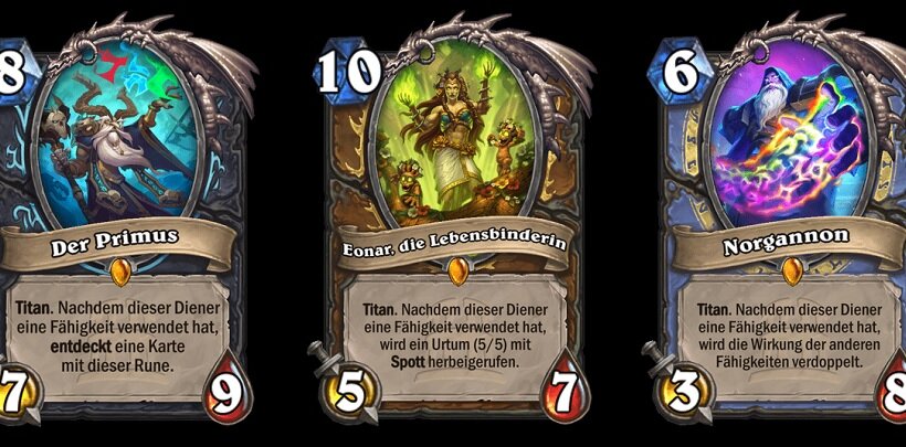 Hearthstone Titan Schlüsselwort