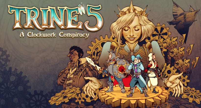 Trine 5 A Clockwork Conspiracy - Titel