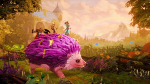 Trine 5 A Clockwork Conspiracy - Ritt auf dem Igel