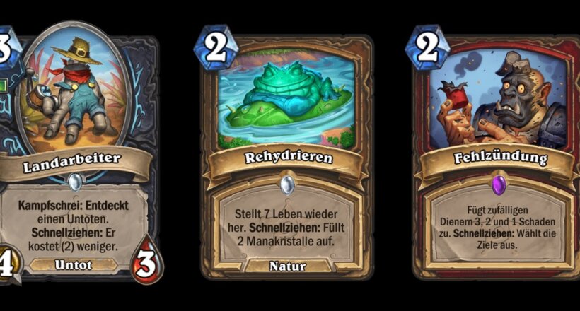 Hearthstone Schnellziehen Schlüsselwort Erklärung