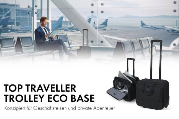 Dicota Trolley Eco Top Traveller BASE