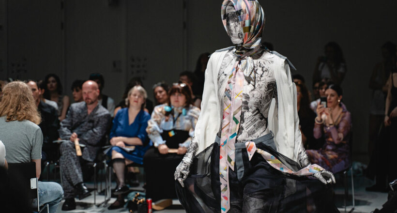 Abschluss-Show der Modeklasse 2025 der Universität für angewandte Kunst Wien
