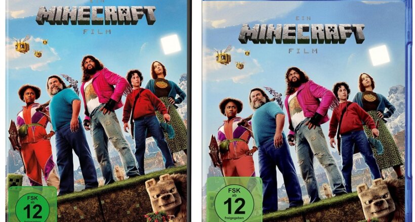 Ein Minecraft Film DVD Blu-ray