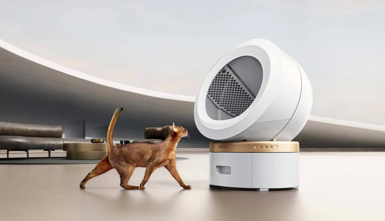 MOVA-Meowgic-Pod-LR10-Prime-Selbstreinigende-Katzentoilette-im-Anmarsch
