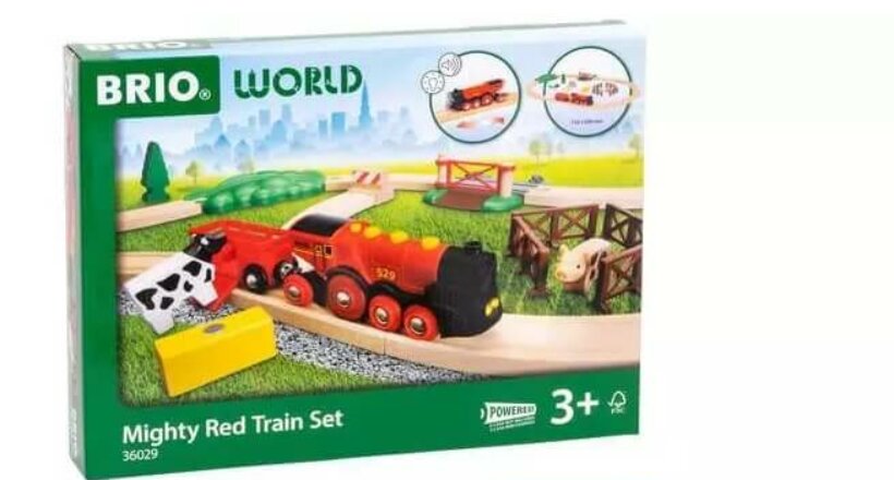 Brio Rote Lola Bauernhof Zugset Test