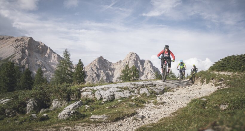 Bike-Erlebnis in den Dolomiten Quelle: Manuel Kottersteger (Tourismusverein Olang)